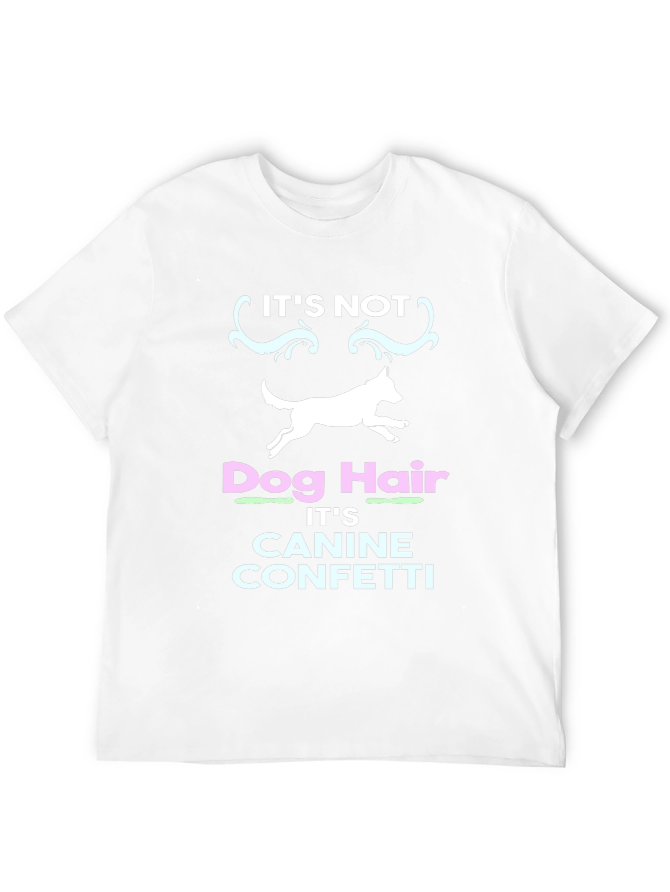 Dog Hair Canine Confetti T-Shirt