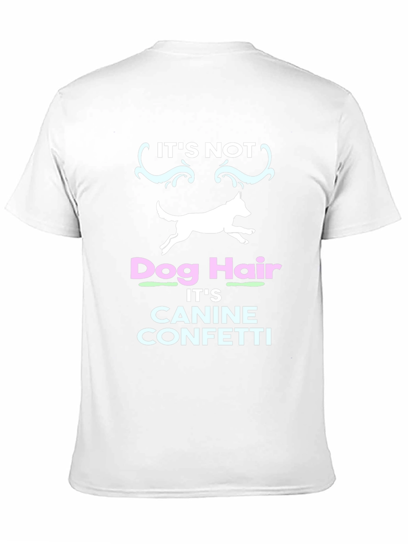 Dog Hair Canine Confetti T-Shirt