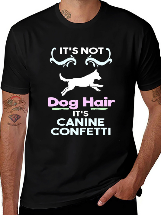 Dog Hair Canine Confetti T-Shirt