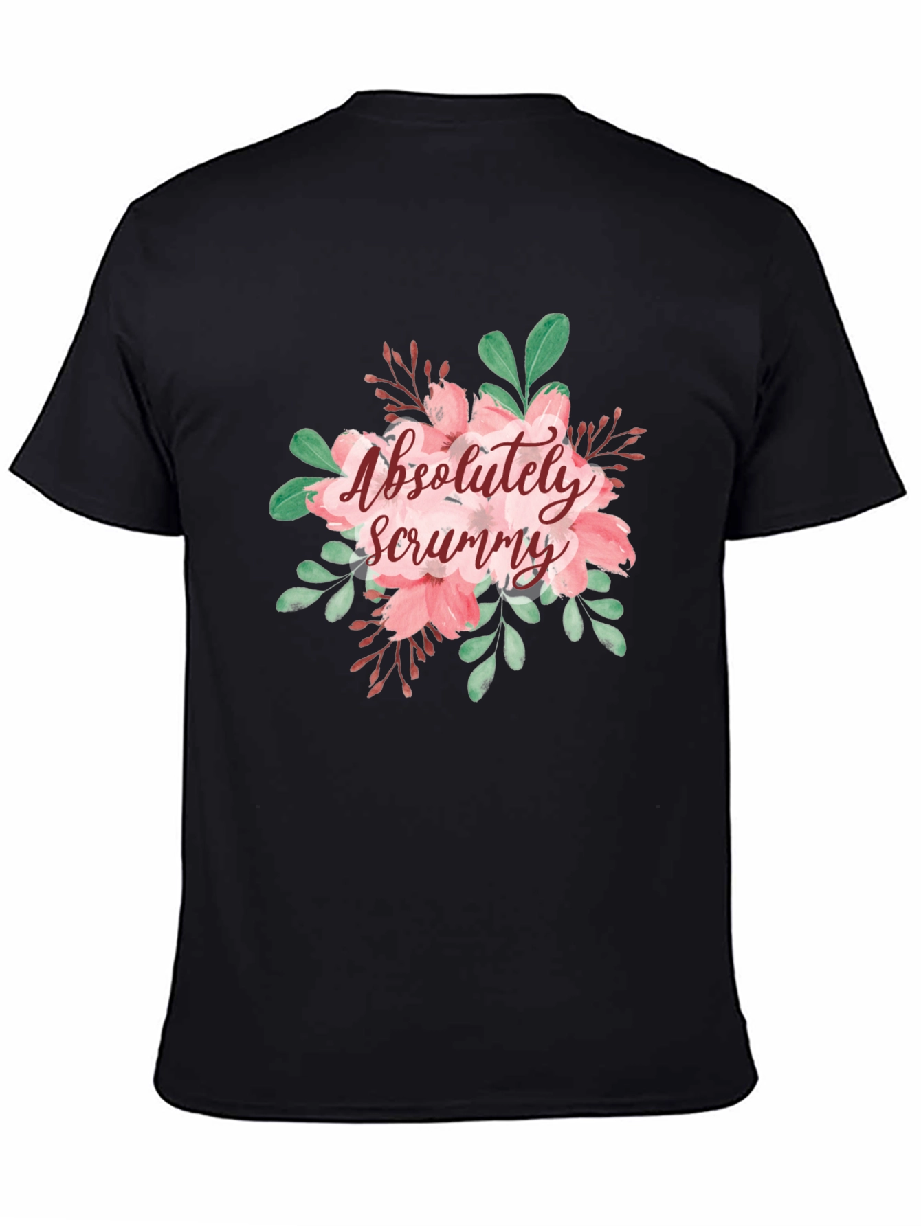 Floral Absolutely Scrummy Graphic T-Shirt
