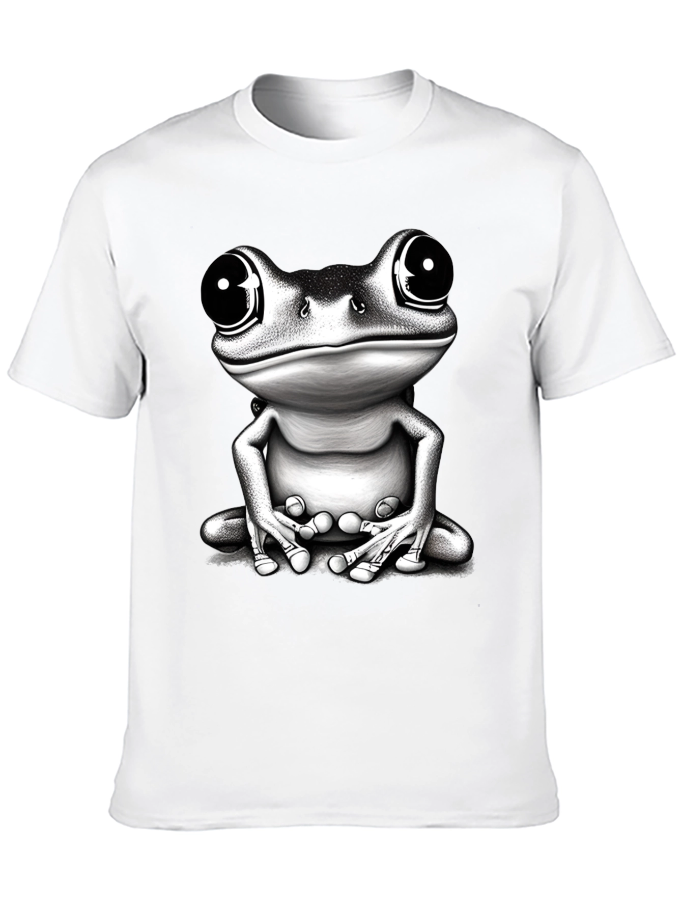 Frog Graphic T-Shirt - Black