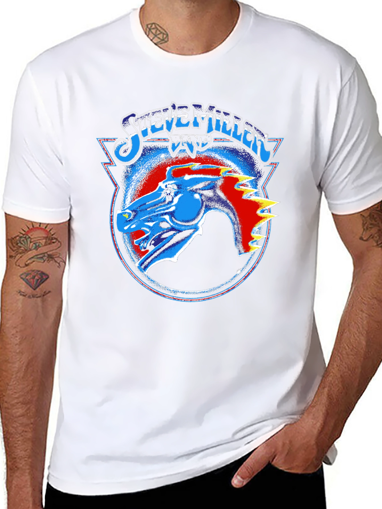 Steve Miller Band T-Shirt - Retro Rock Tee