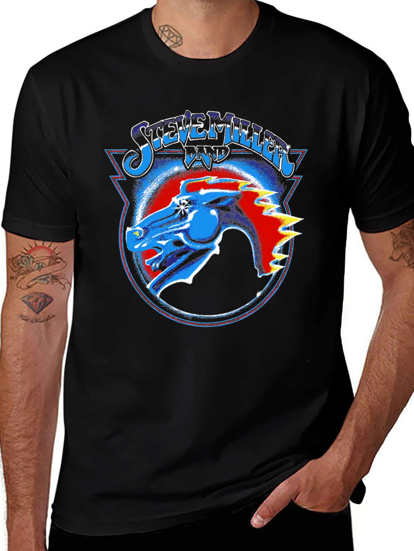 Steve Miller Band T-Shirt - Retro Rock Tee