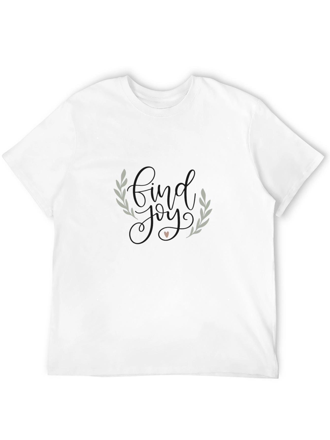 Find Joy Black Graphic Tee