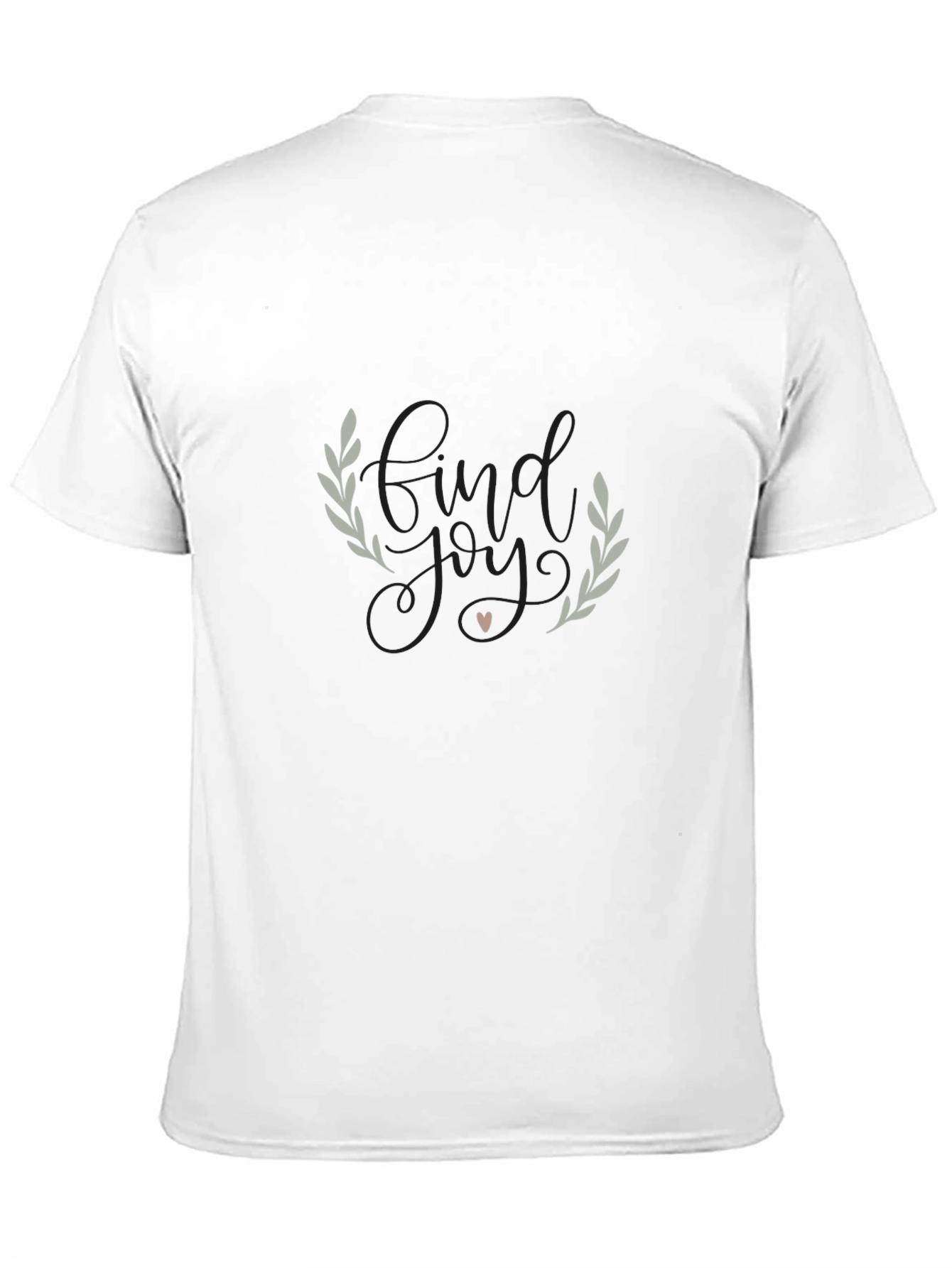 Find Joy Black Graphic Tee