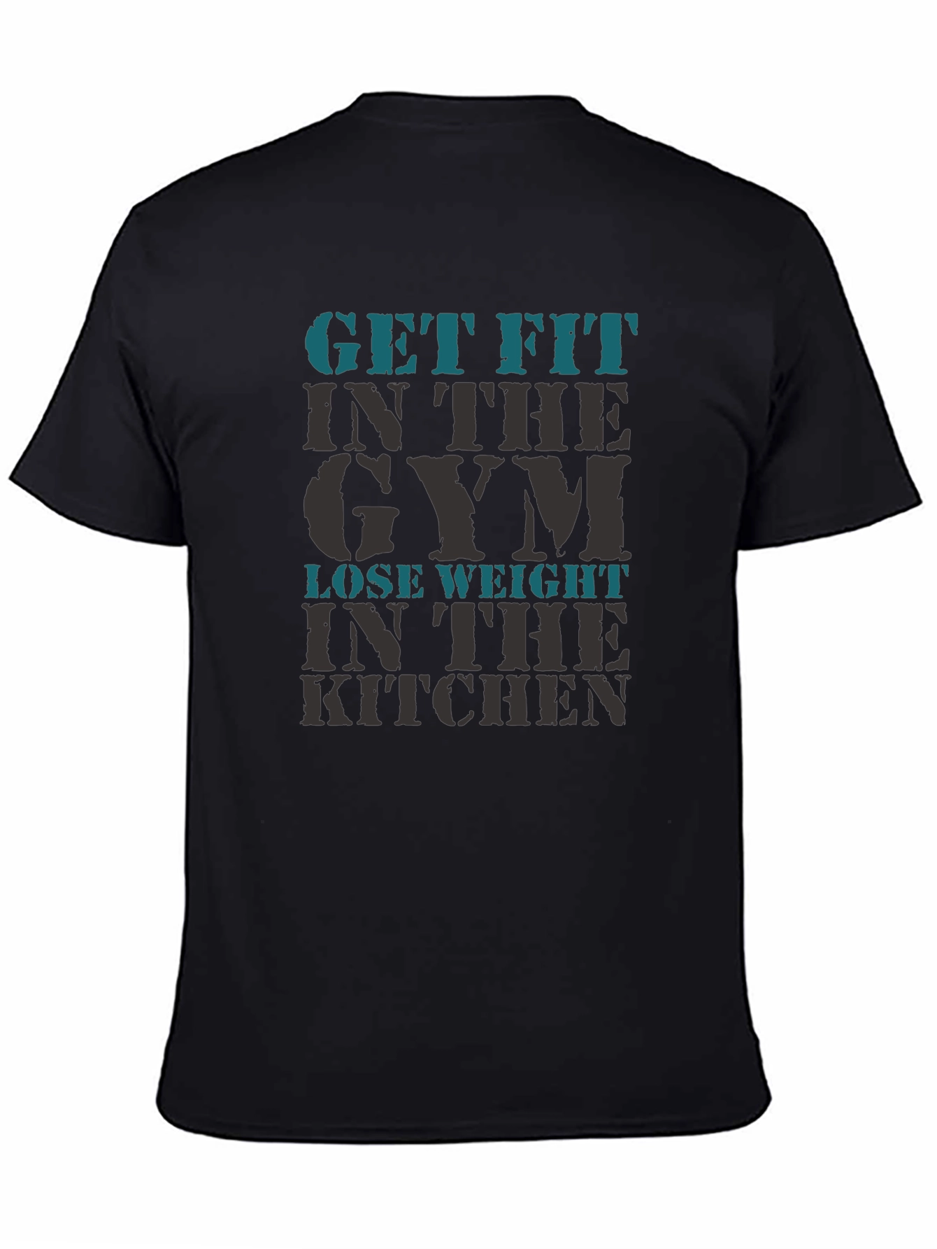 Get Fit Gym T-Shirt - Mens Graphic Tee