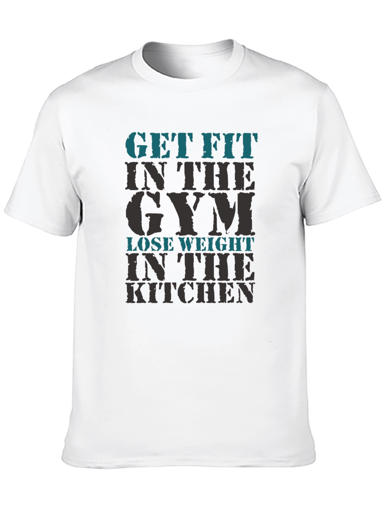 Get Fit Gym T-Shirt - Mens Graphic Tee
