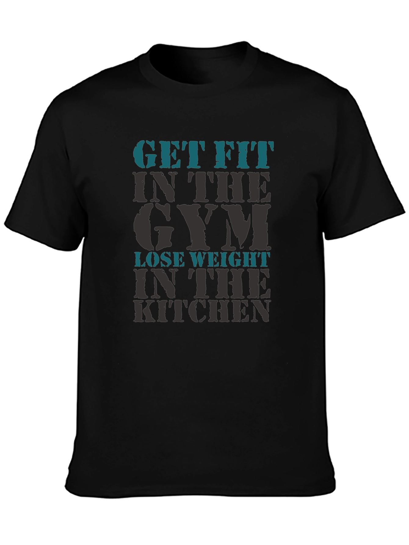 Get Fit Gym T-Shirt - Mens Graphic Tee