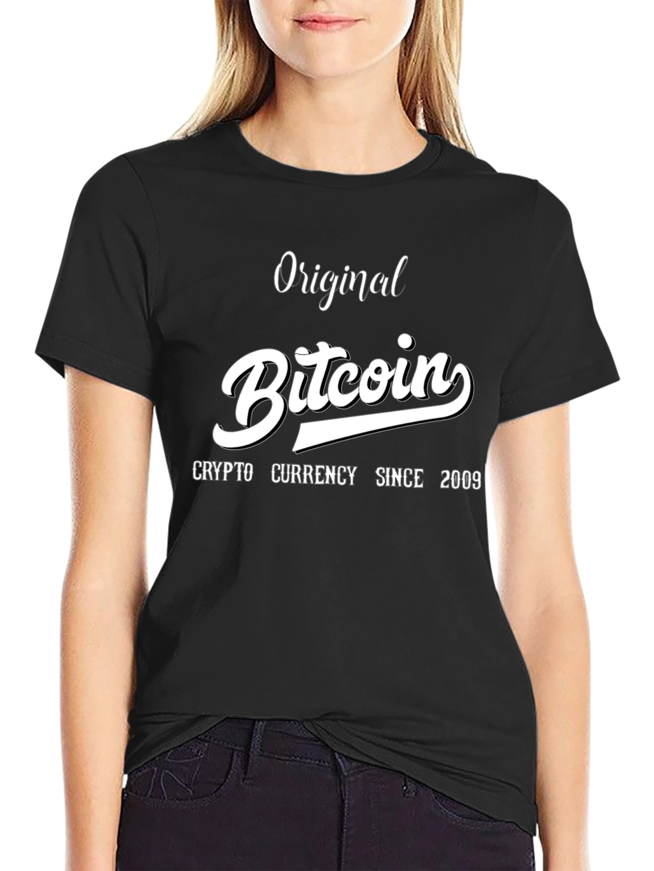 Original Bitcoin Crypto T-Shirt - Since 2009