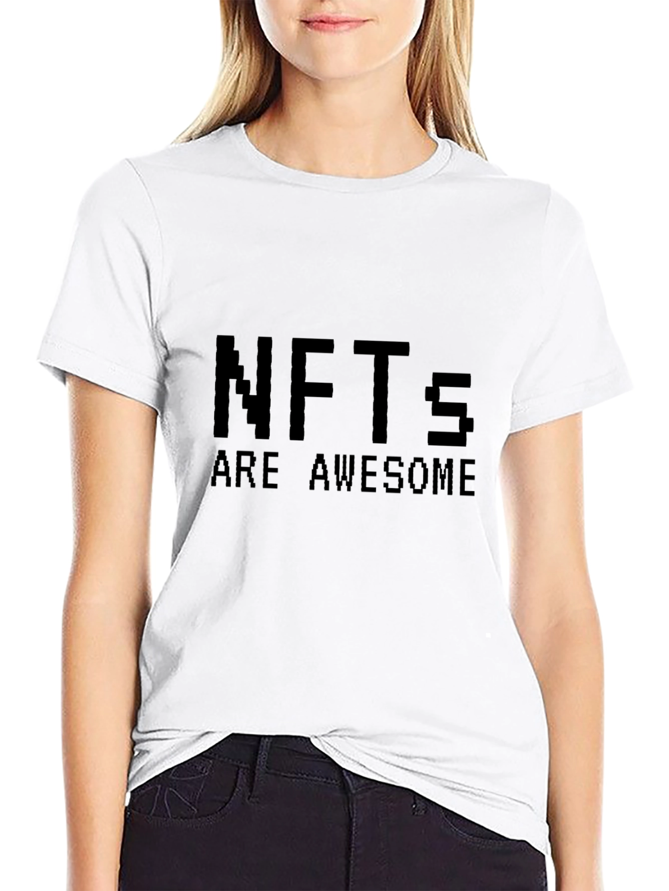 NFTs Are Awesome Black T-Shirt