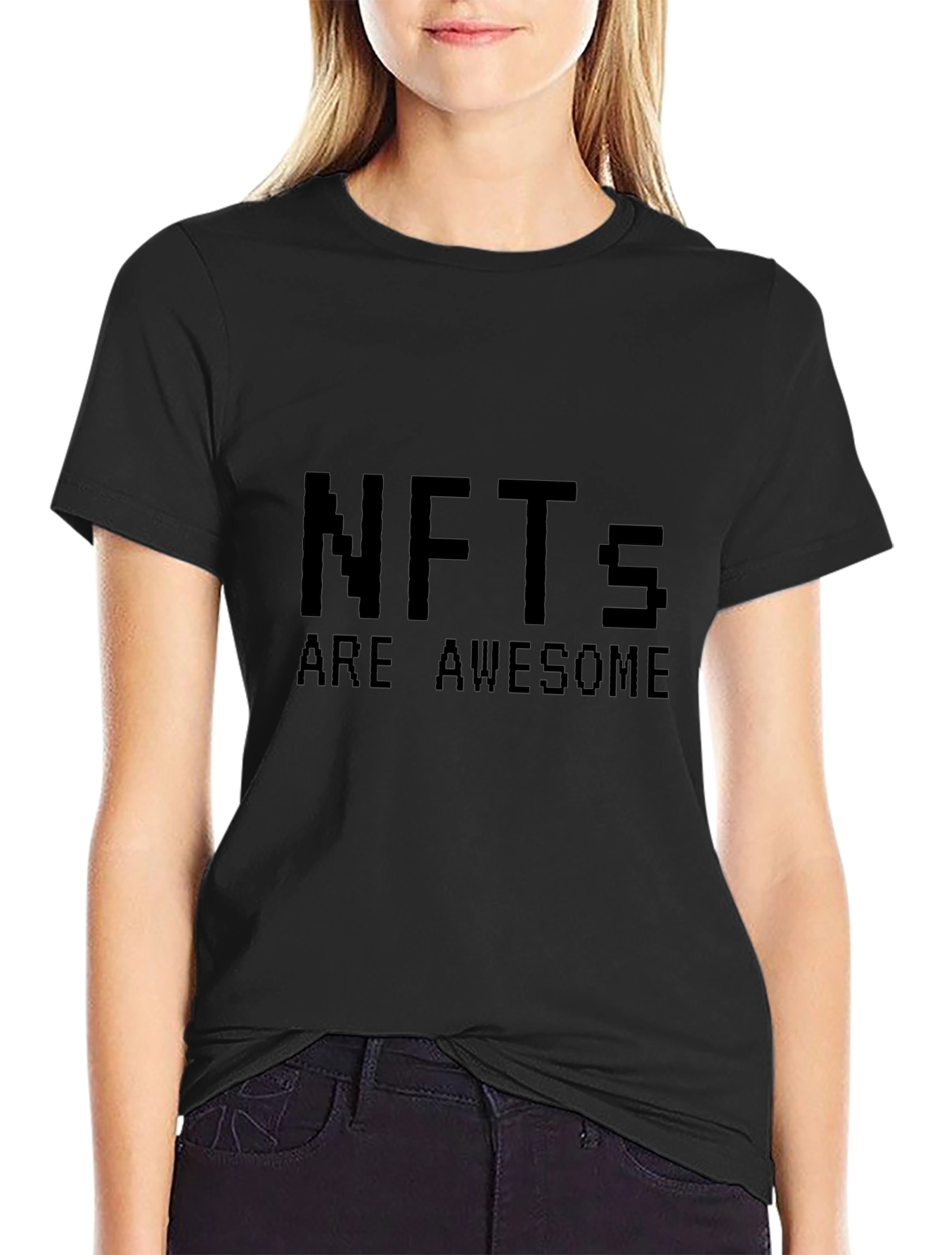 NFTs Are Awesome Black T-Shirt