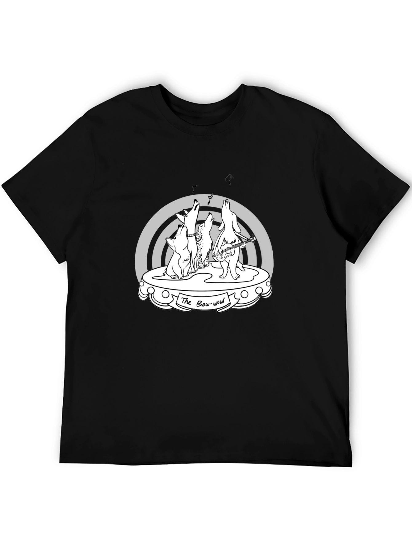 The Bow-Wow Band T-Shirt - Music Loving Dogs