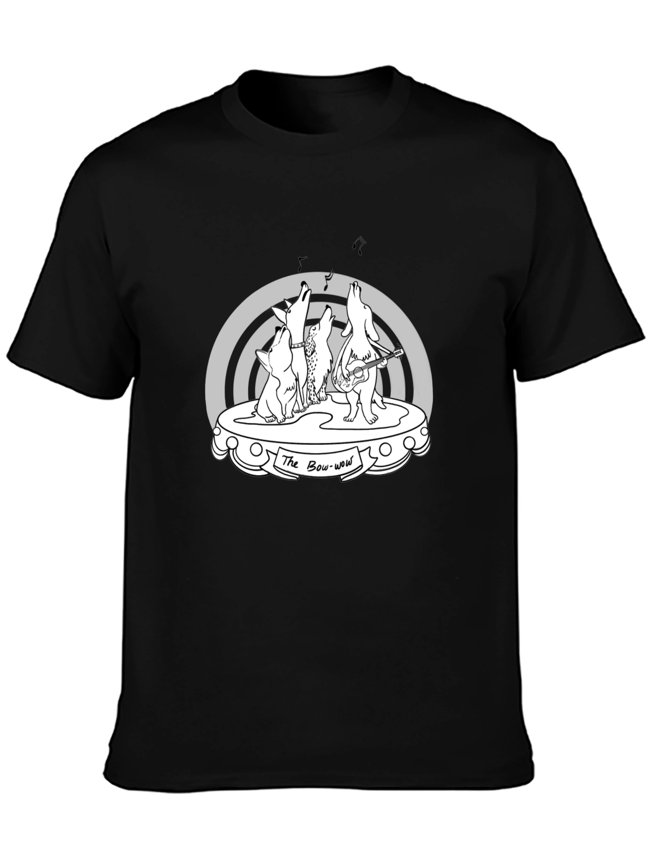 The Bow-Wow Band T-Shirt - Music Loving Dogs