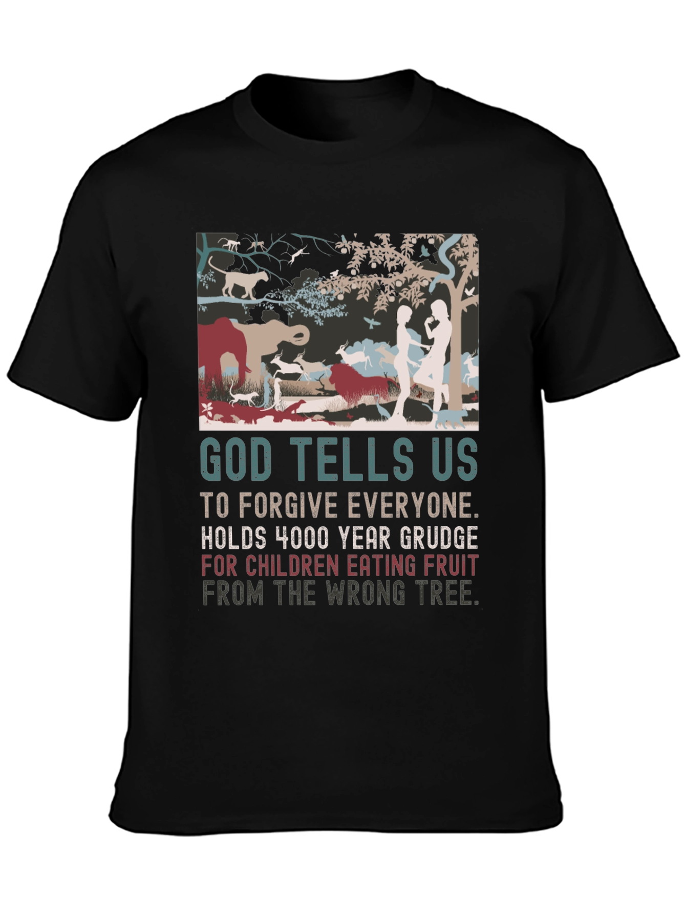 God Tells Us T-Shirt