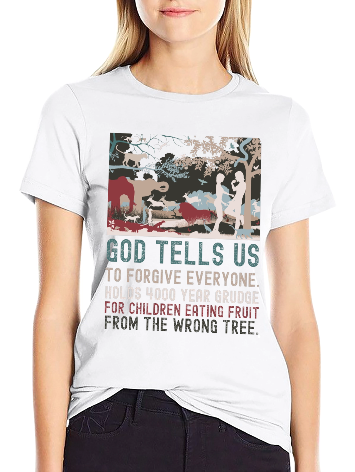 God Tells Us T-Shirt