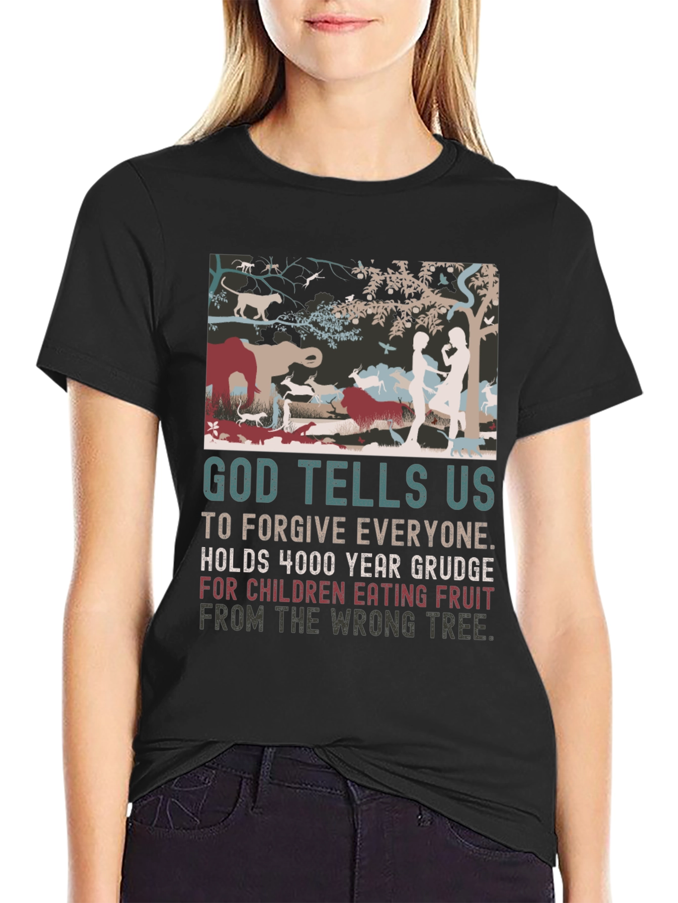 God Tells Us T-Shirt