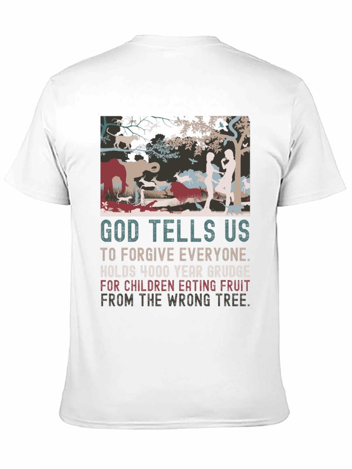 God Tells Us T-Shirt
