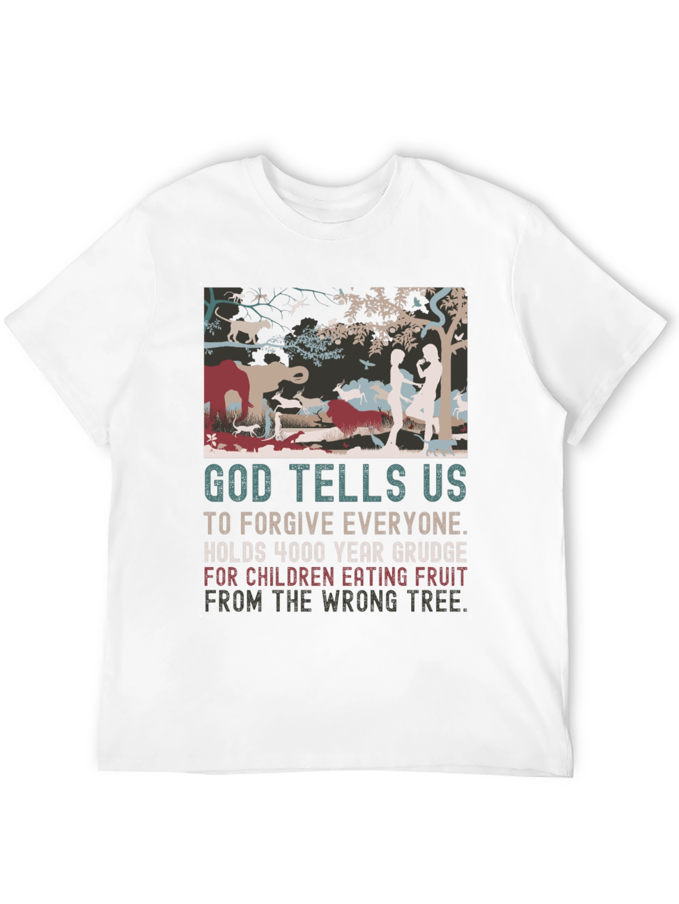 God Tells Us T-Shirt