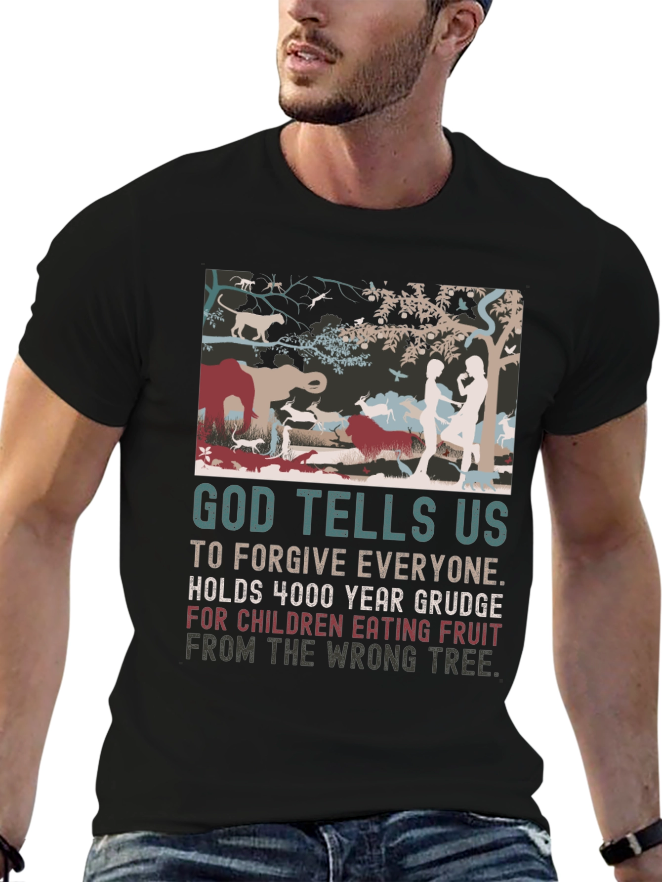God Tells Us T-Shirt