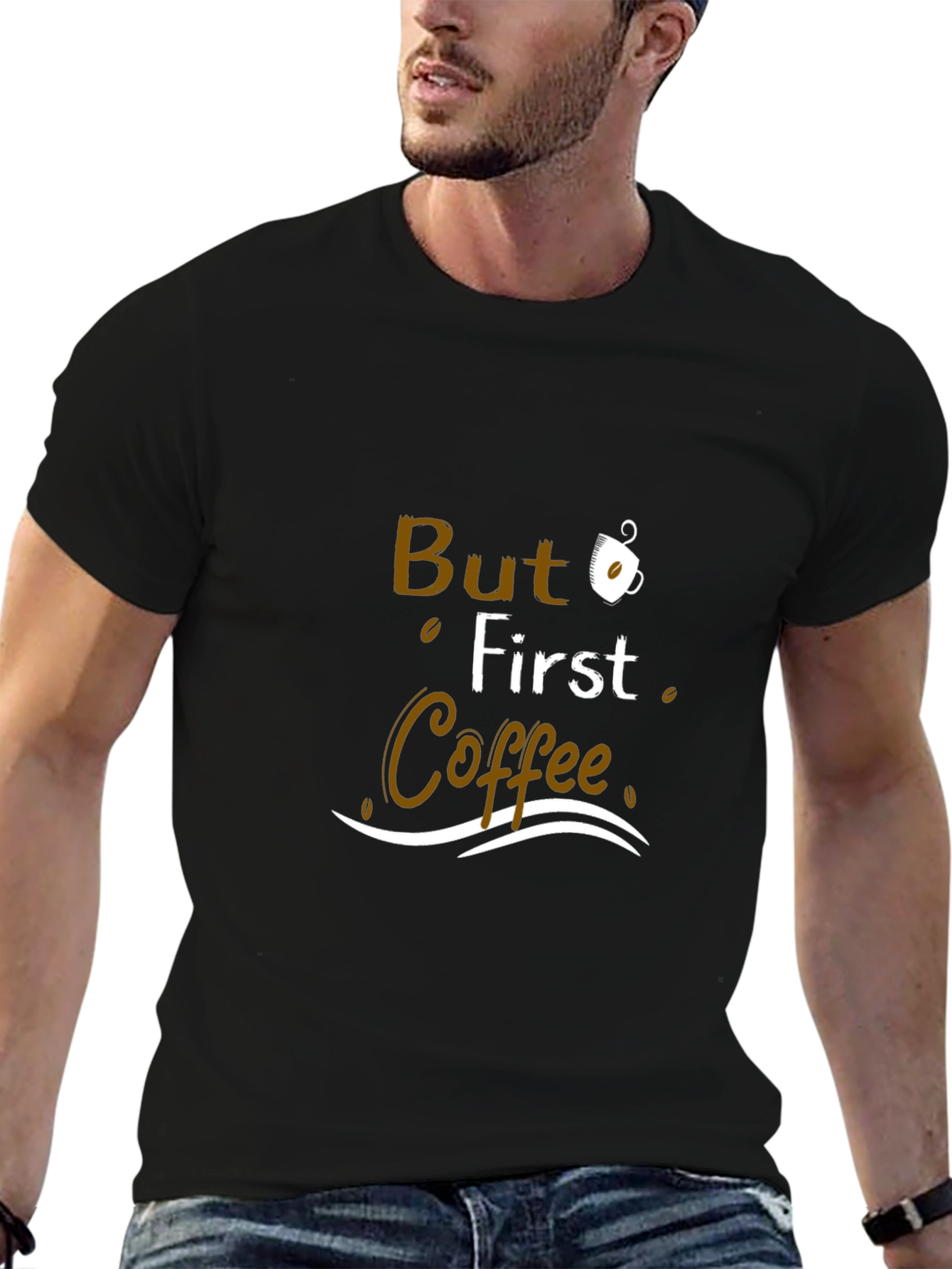 But First Coffee Graphic T-Shirt - Casual Comfort