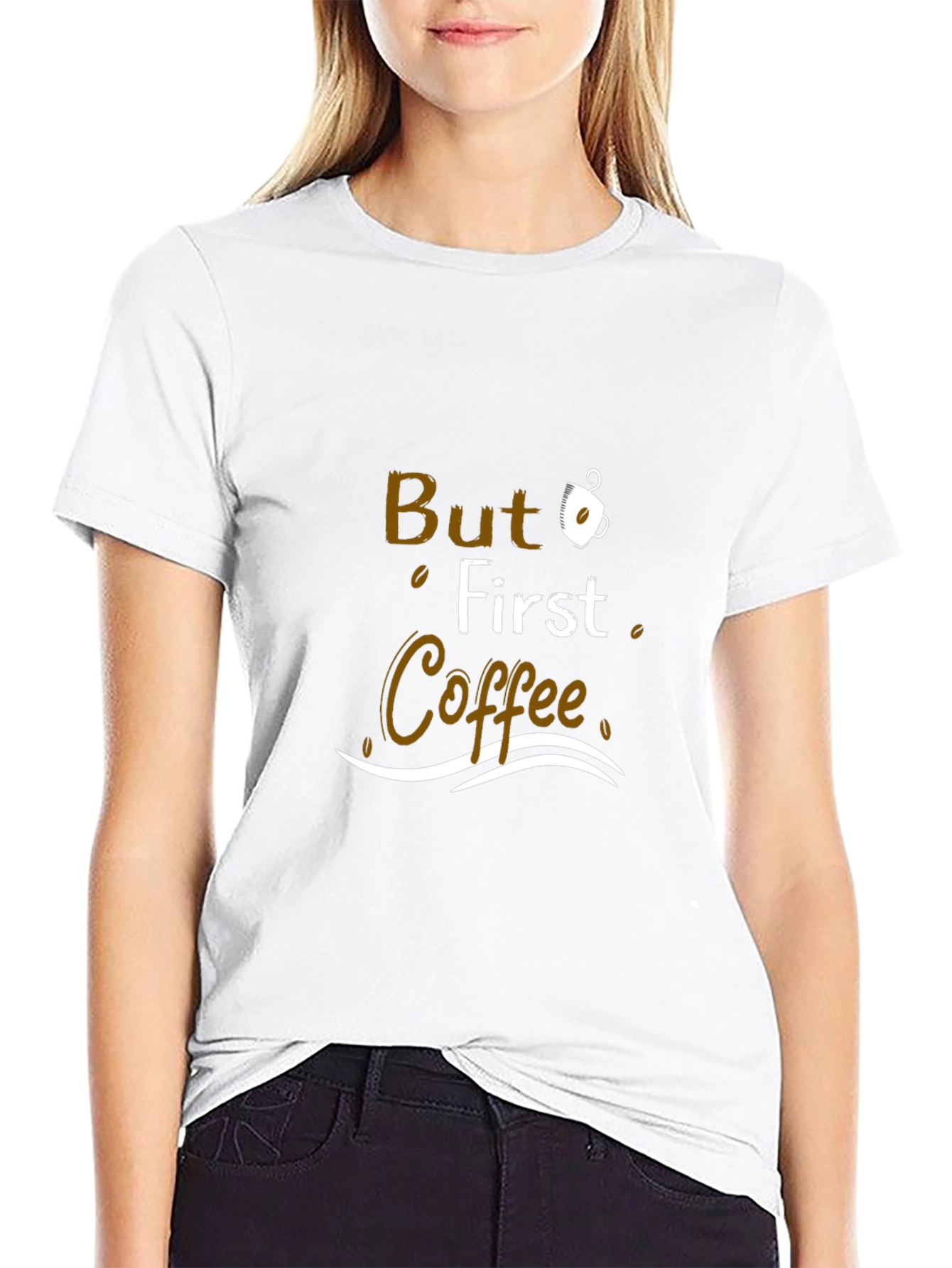 But First Coffee Graphic T-Shirt - Casual Comfort
