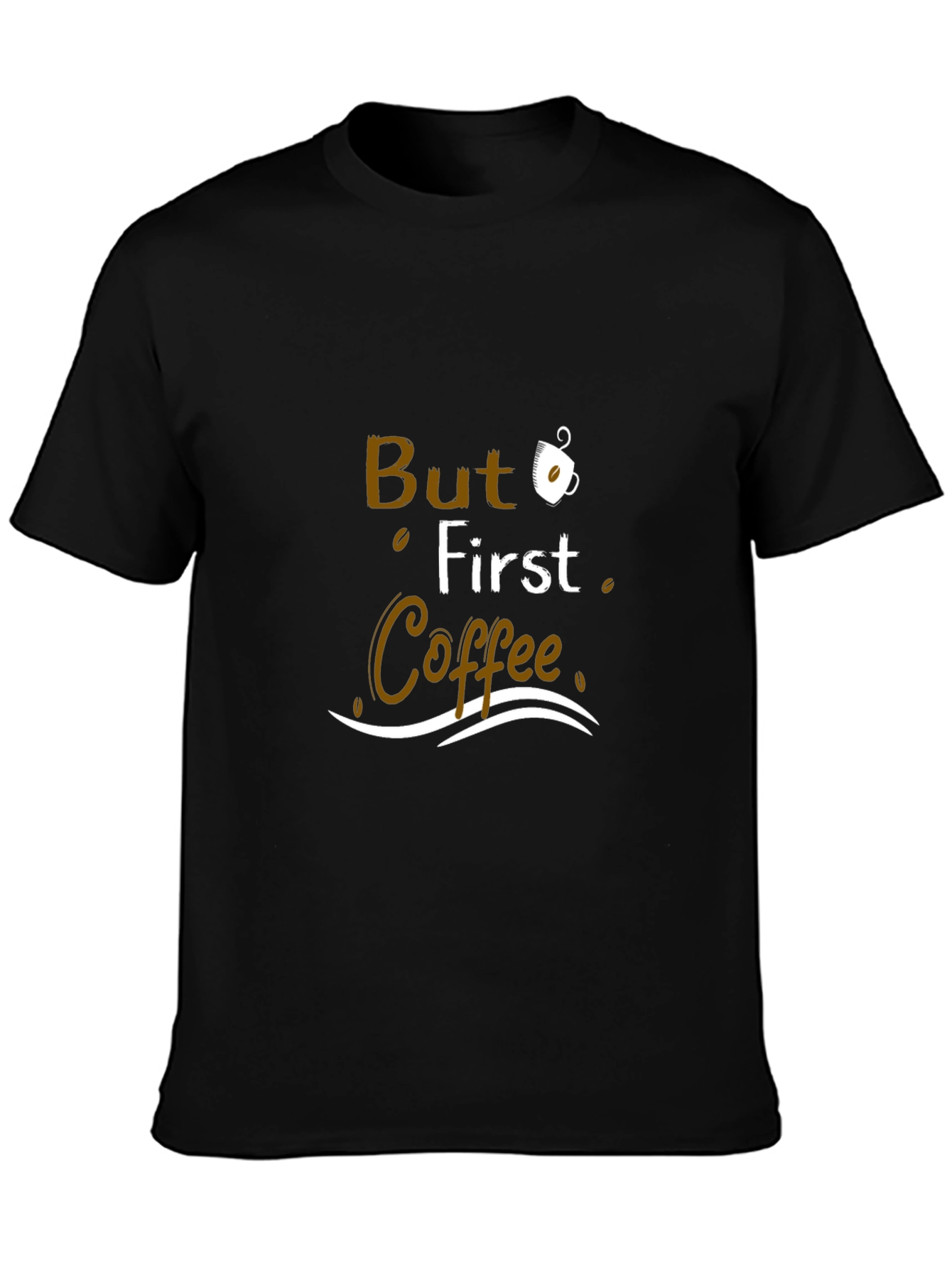 But First Coffee Graphic T-Shirt - Casual Comfort