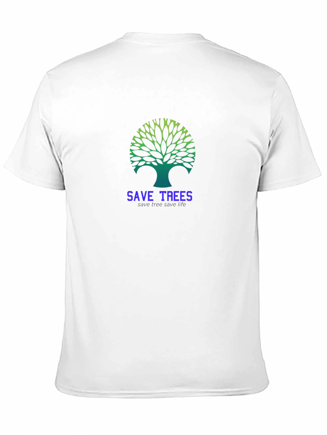 Save Trees Graphic Tee - Earth-Friendly Fashion