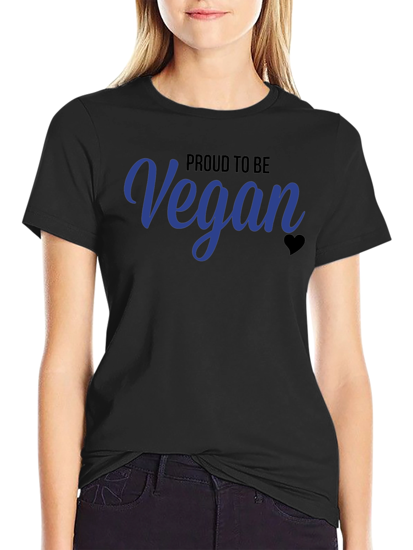 Proud To Be Vegan T-Shirt - Stylish Vegan Apparel