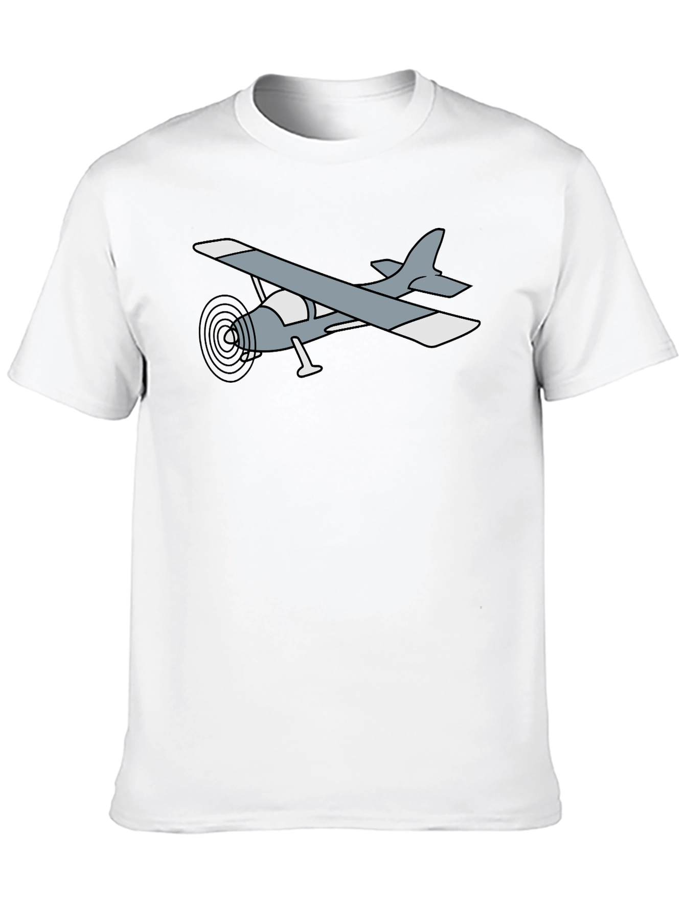 Airplane Graphic Tee - Aviation Enthusiast T-Shirt
