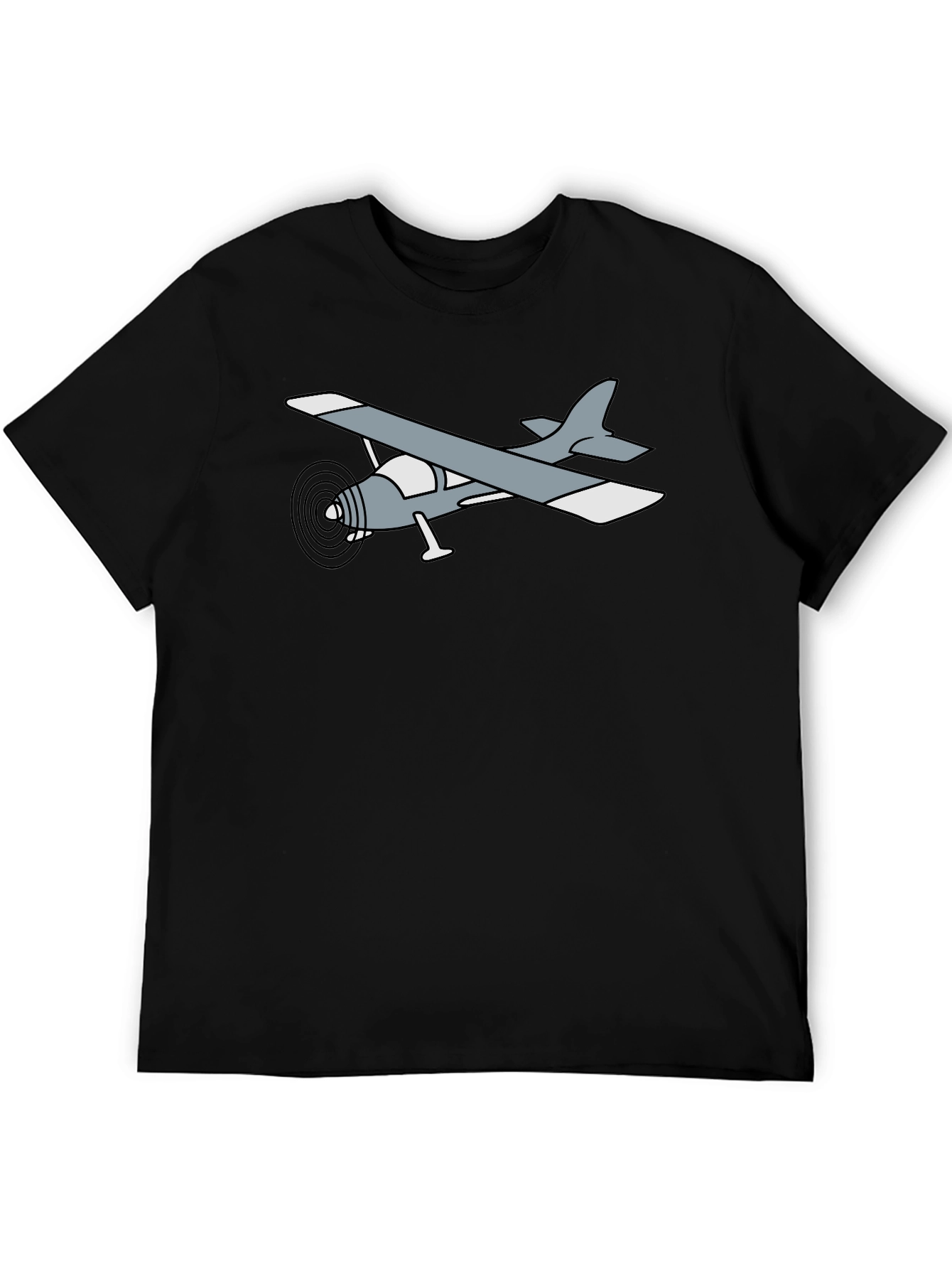 Airplane Graphic Tee - Aviation Enthusiast T-Shirt