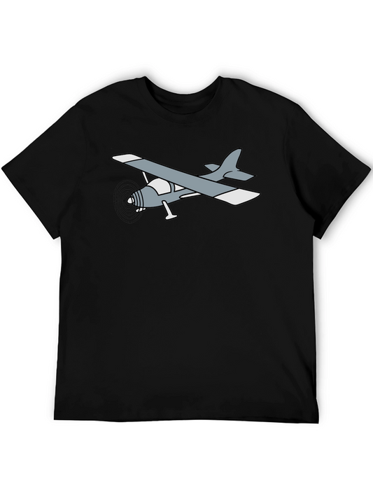 Airplane Graphic Tee - Aviation Enthusiast T-Shirt