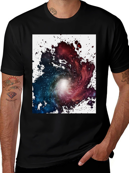 Nebula Graphic Black T-Shirt