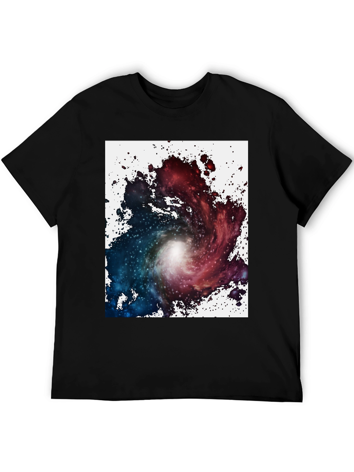 Nebula Graphic Black T-Shirt