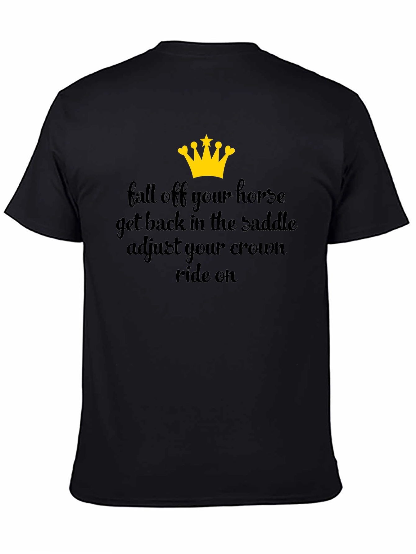 Fall Off Horse Adjust Crown Graphic Tee