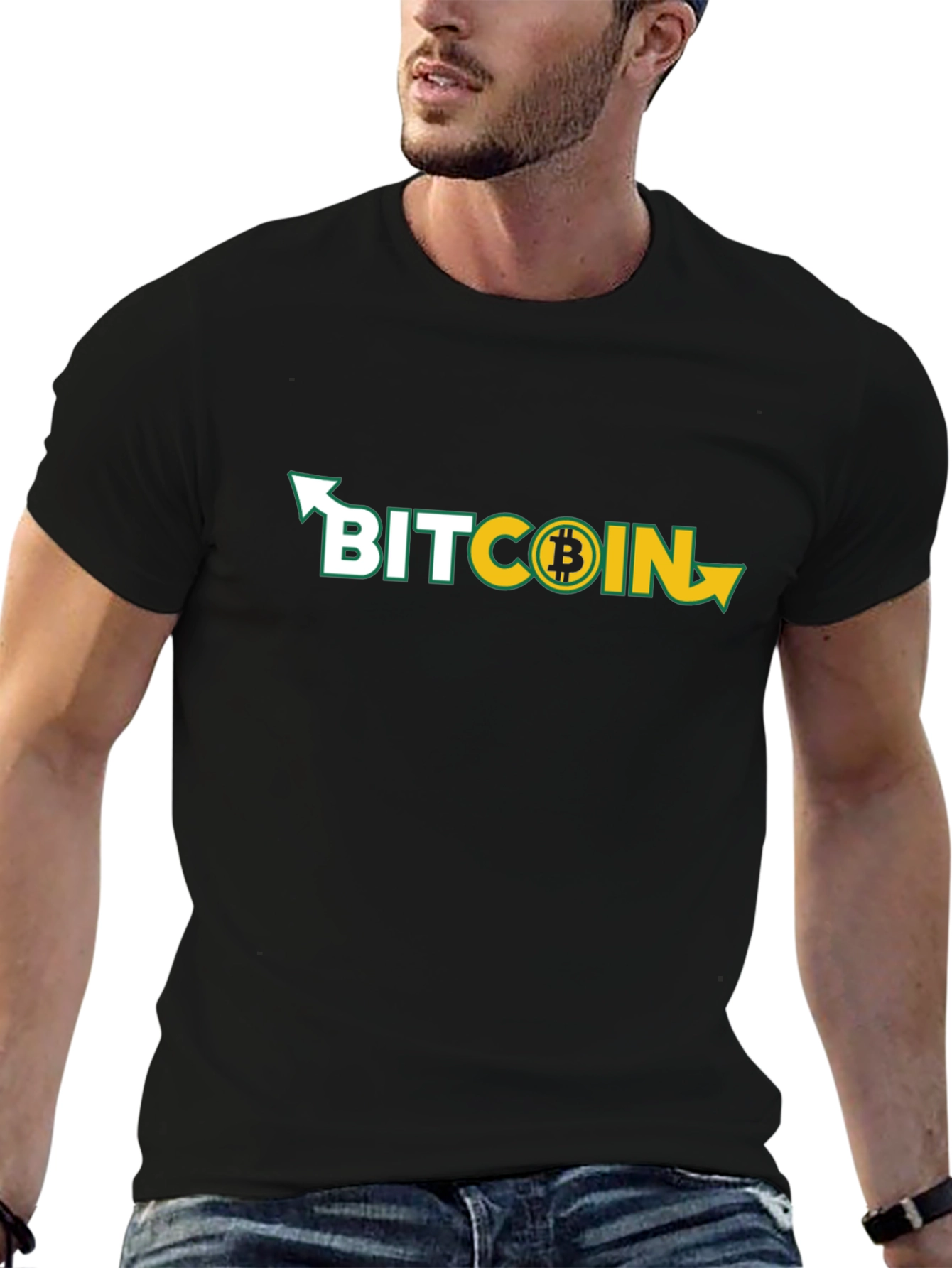 Bitcoin Crypto Graphic T-Shirt - Stylish Investment Tee