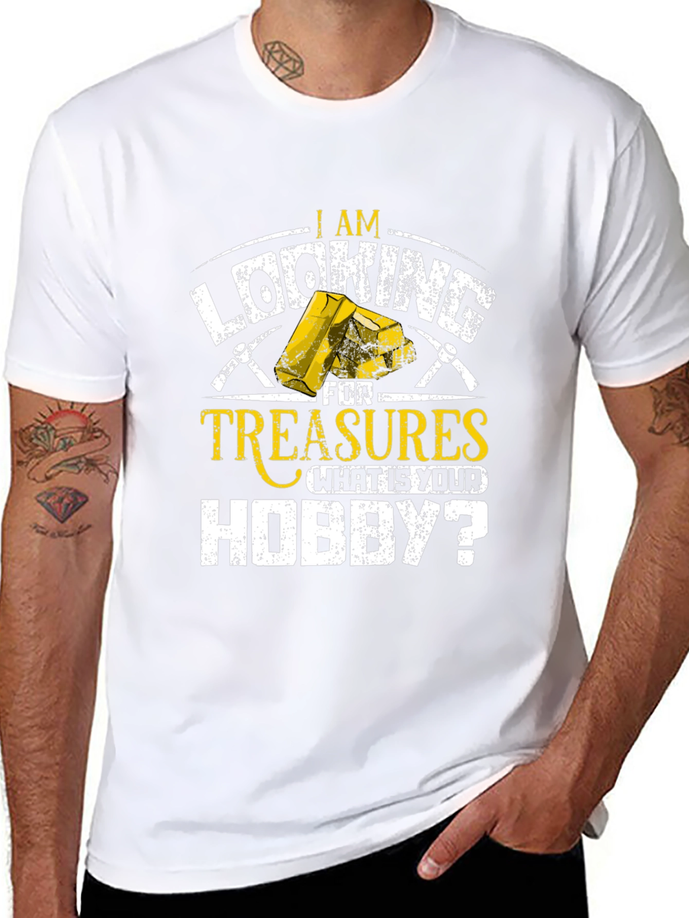 Treasure Hunting Hobbyist T-Shirt - Black