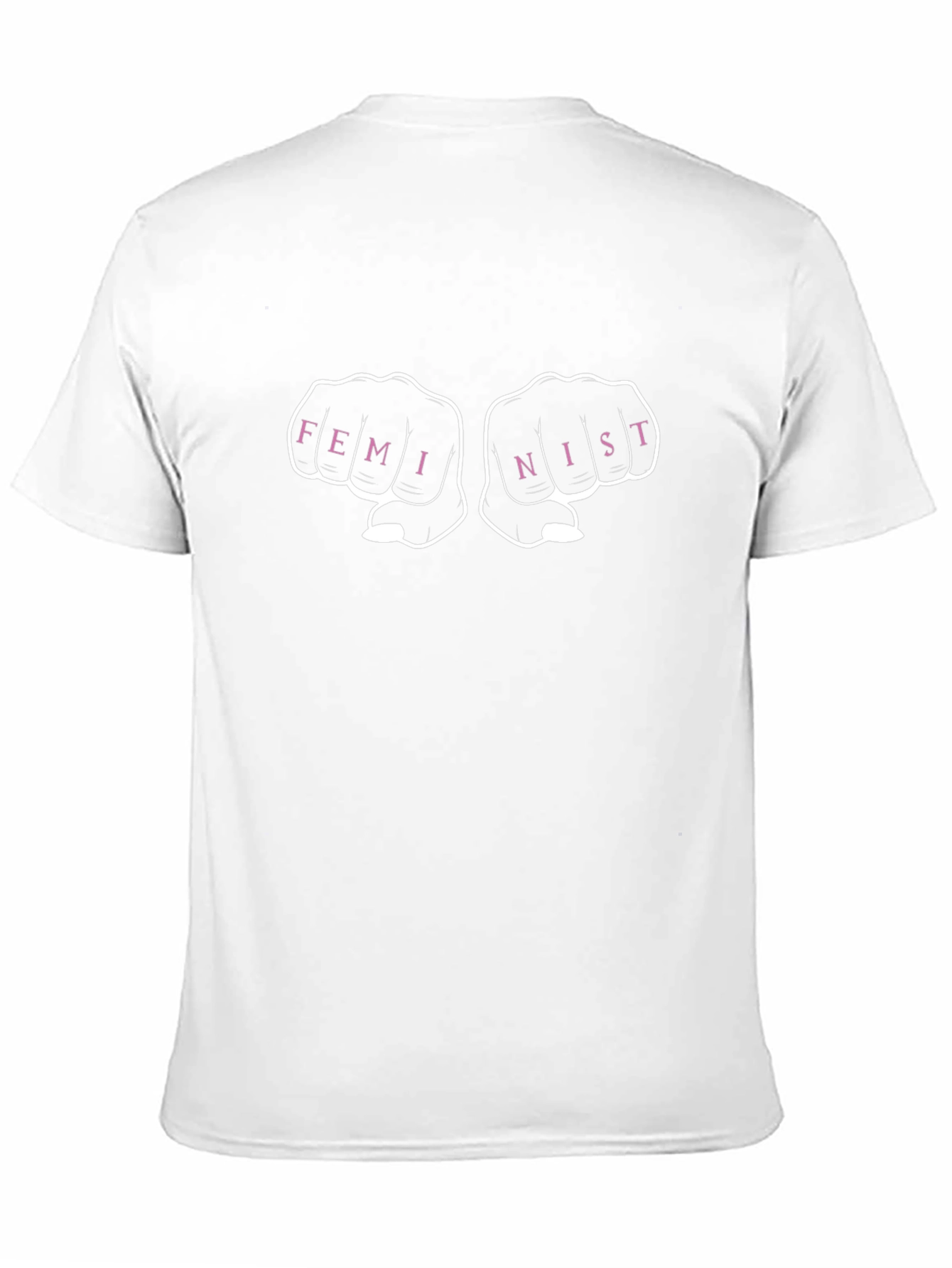 Feminist Fist Bump T-Shirt - Black