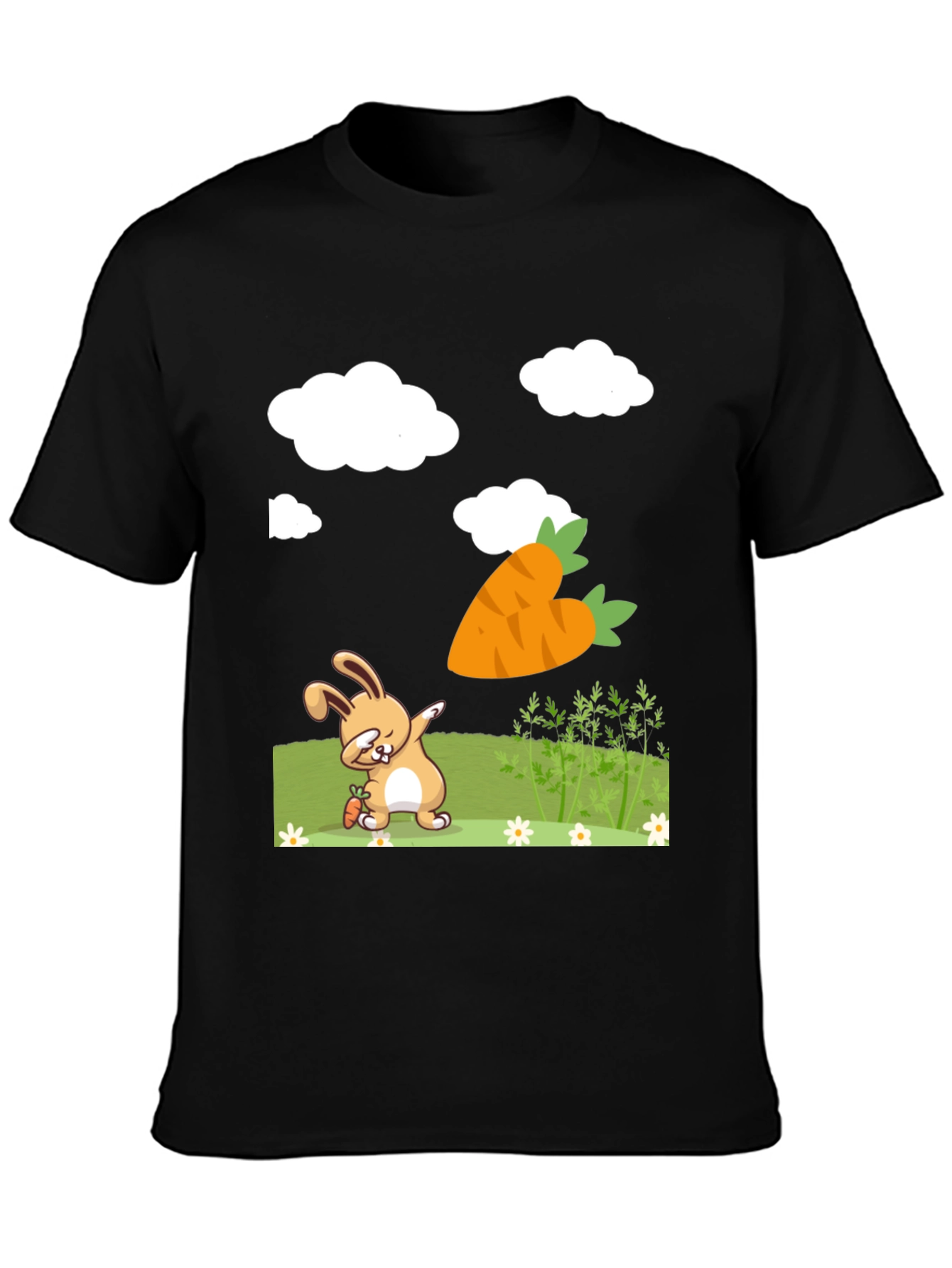 Dabbing Easter Bunny Carrot Shirt