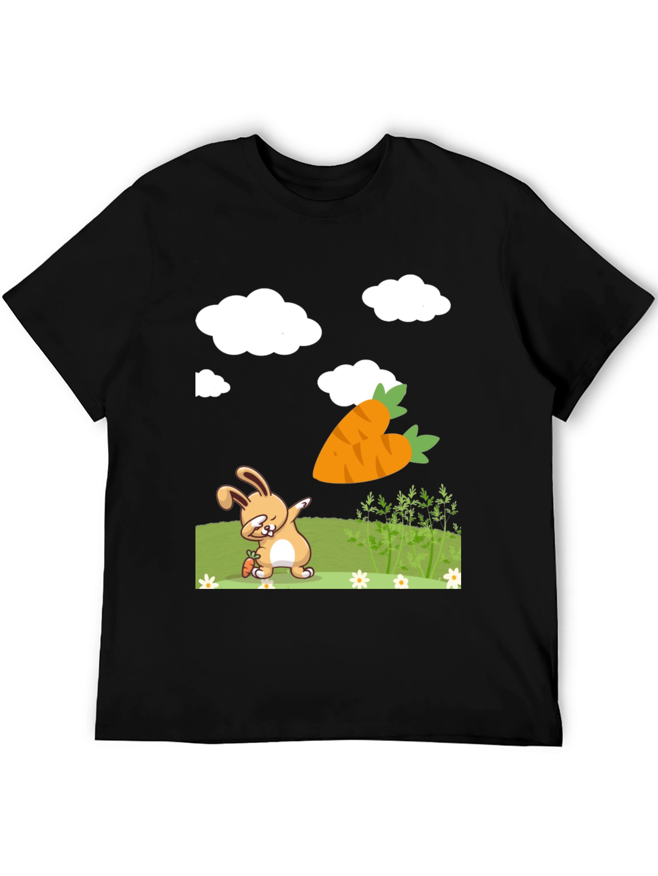 Dabbing Easter Bunny Carrot Shirt