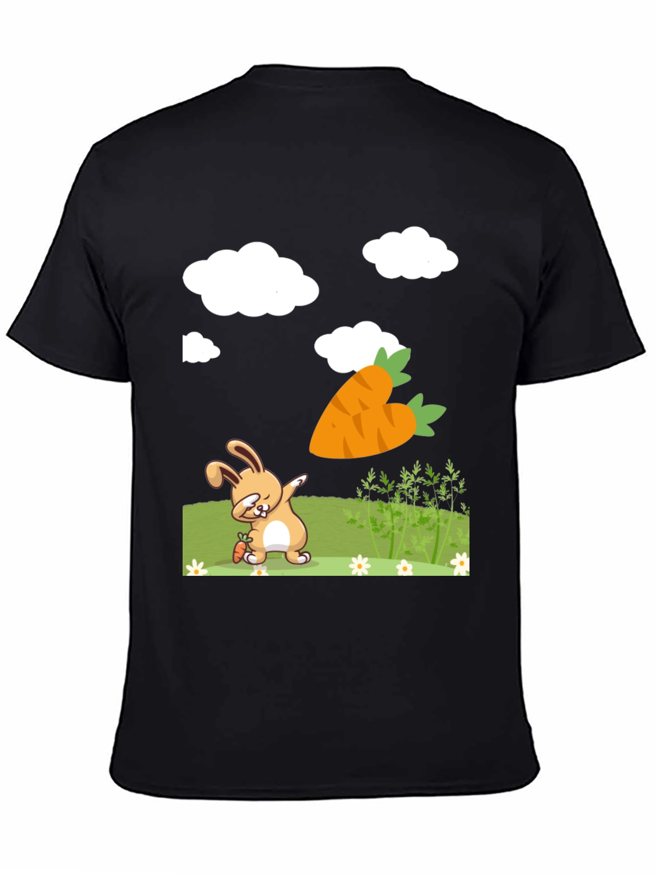Dabbing Easter Bunny Carrot Shirt