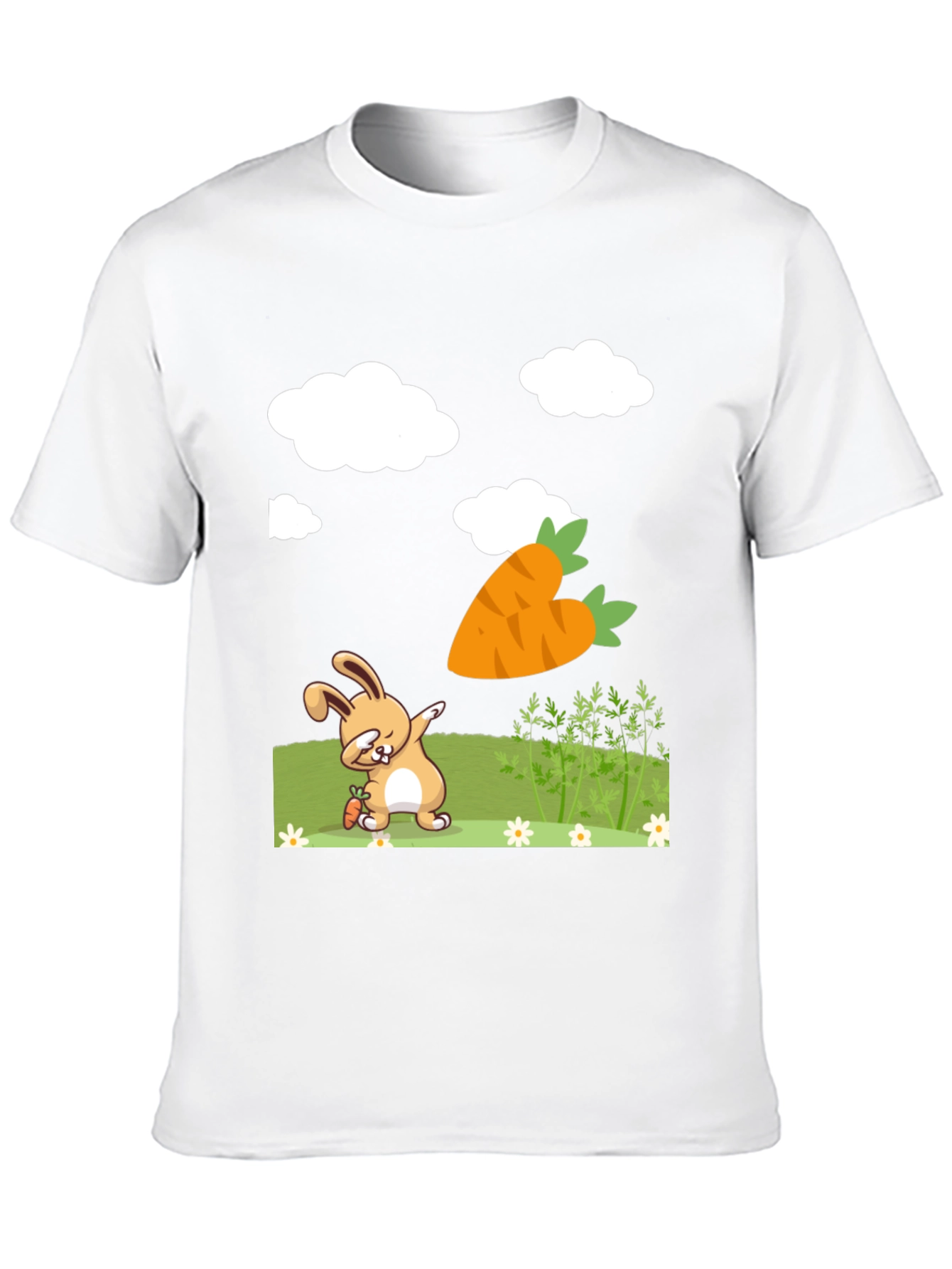 Dabbing Easter Bunny Carrot Shirt