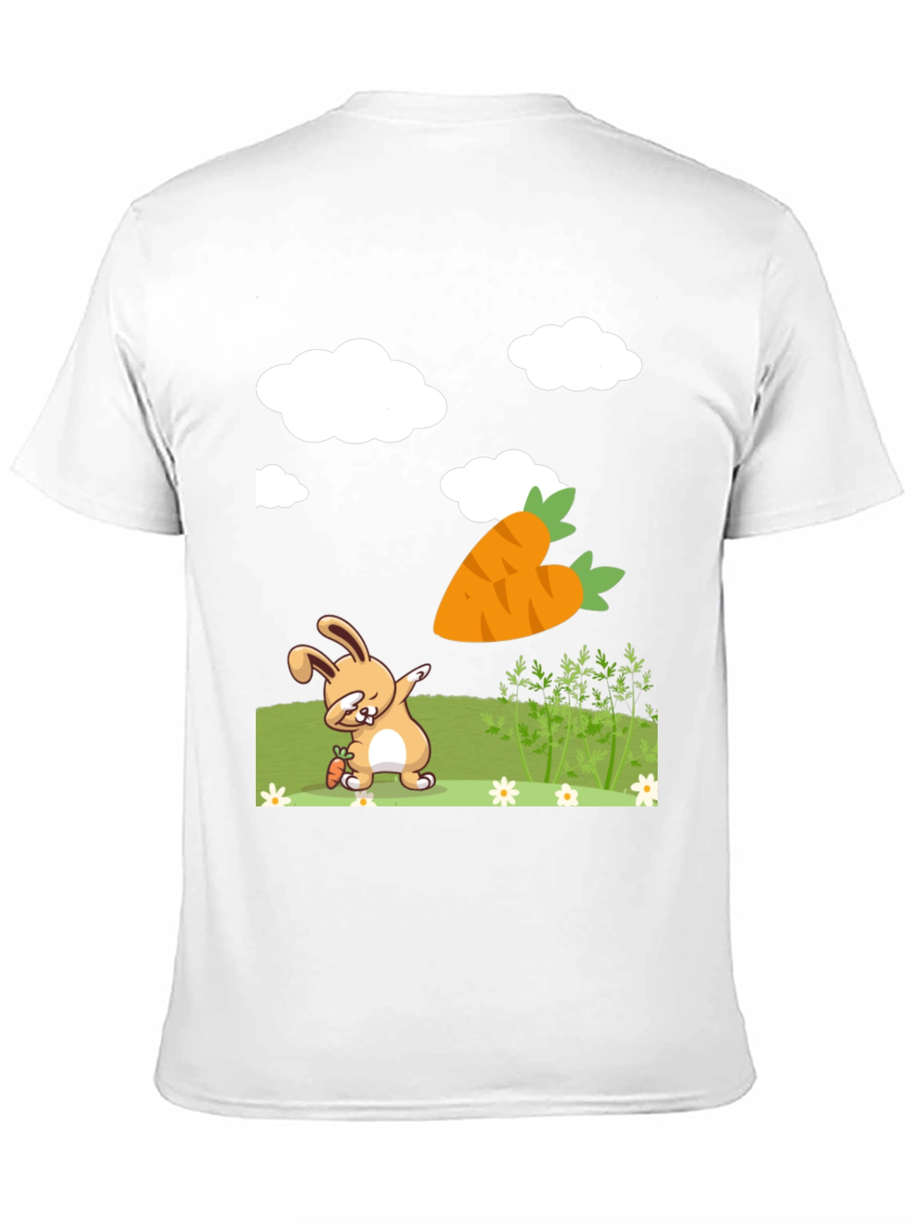 Dabbing Easter Bunny Carrot Shirt
