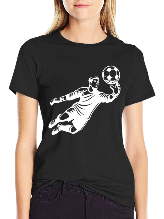 Soccer Goalie Graphic T-Shirt - Catch the Game!