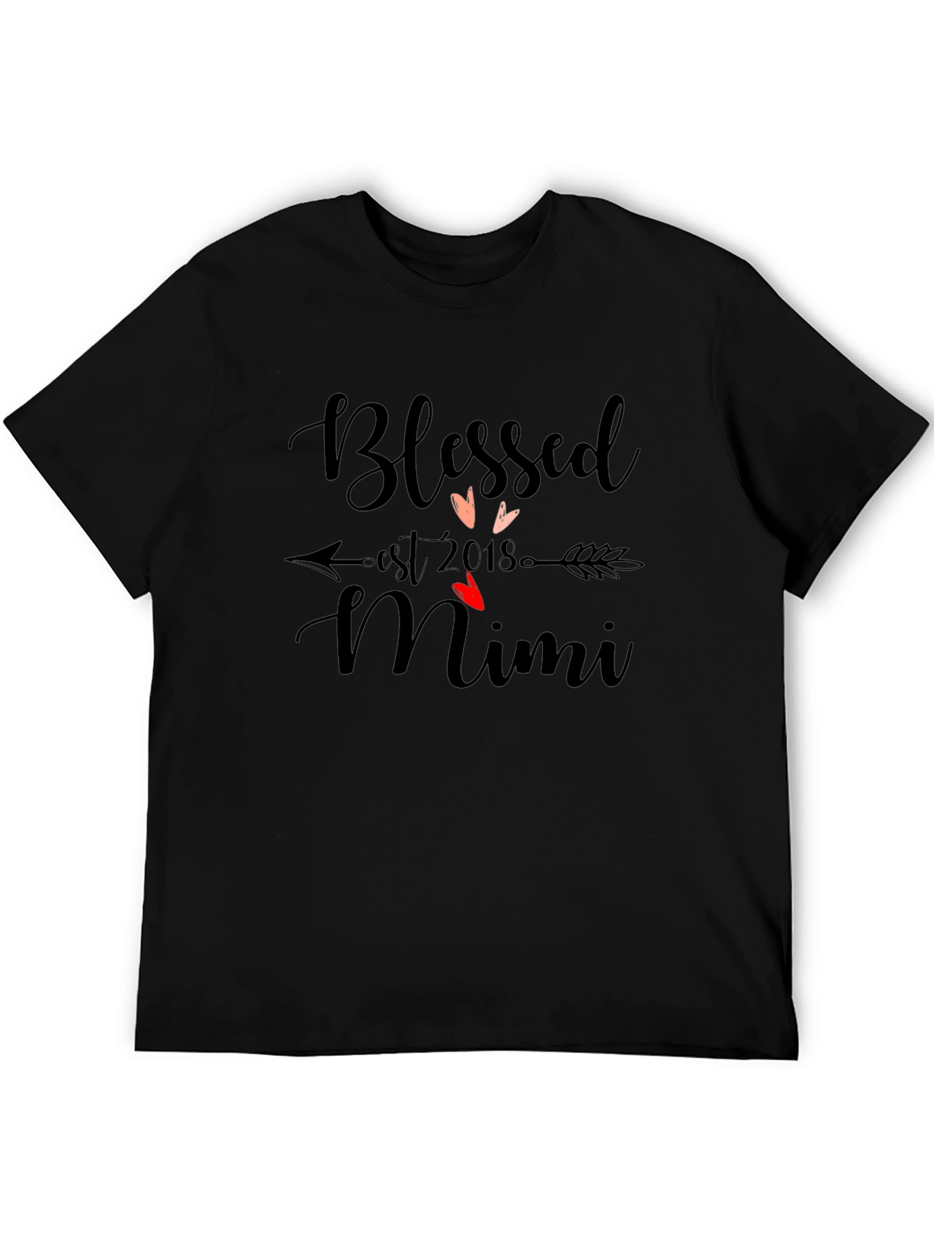 Blessed Mimi Est. 2018 Black T-Shirt