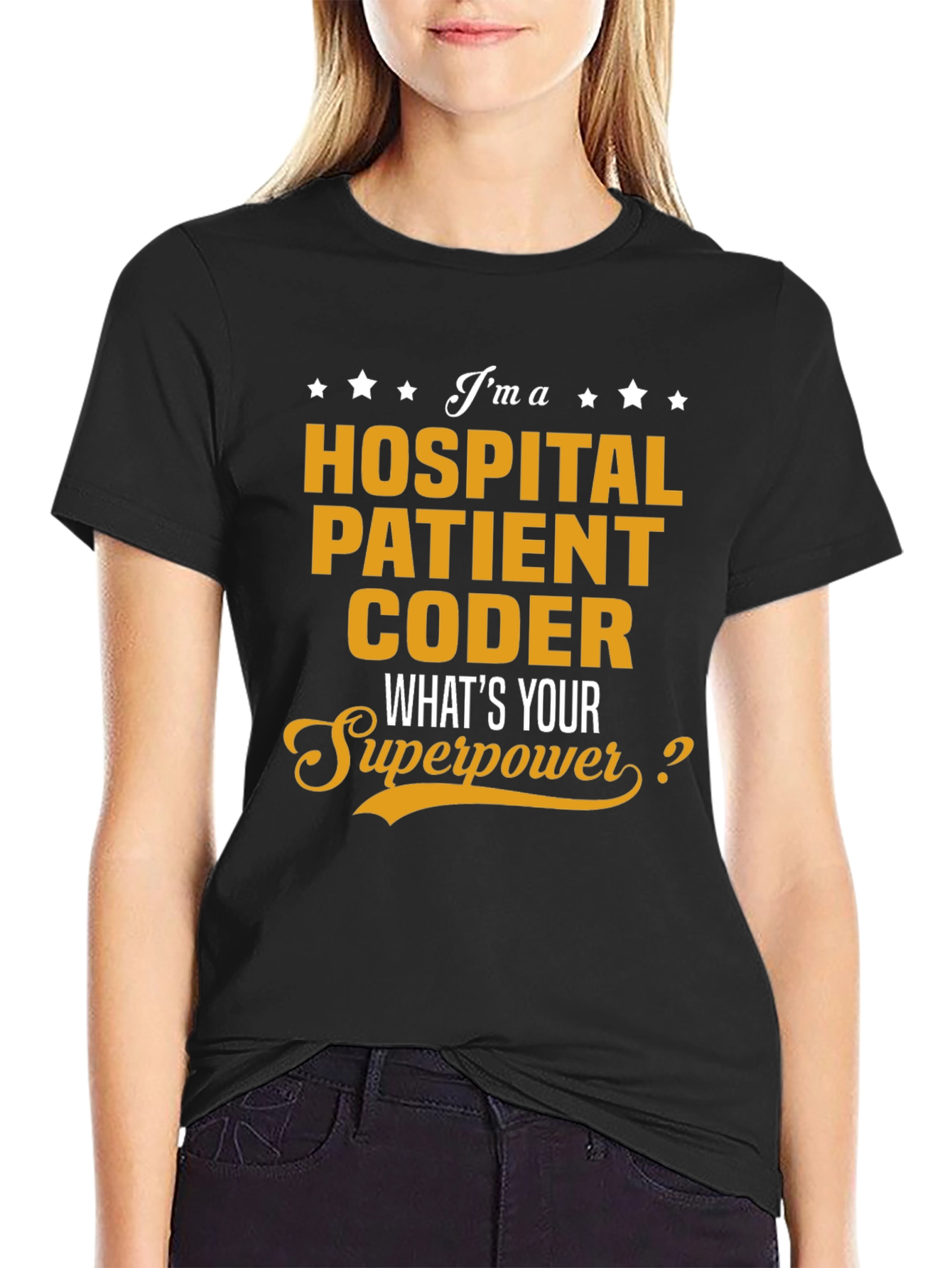 Hospital Patient Coder Superpower T-Shirt