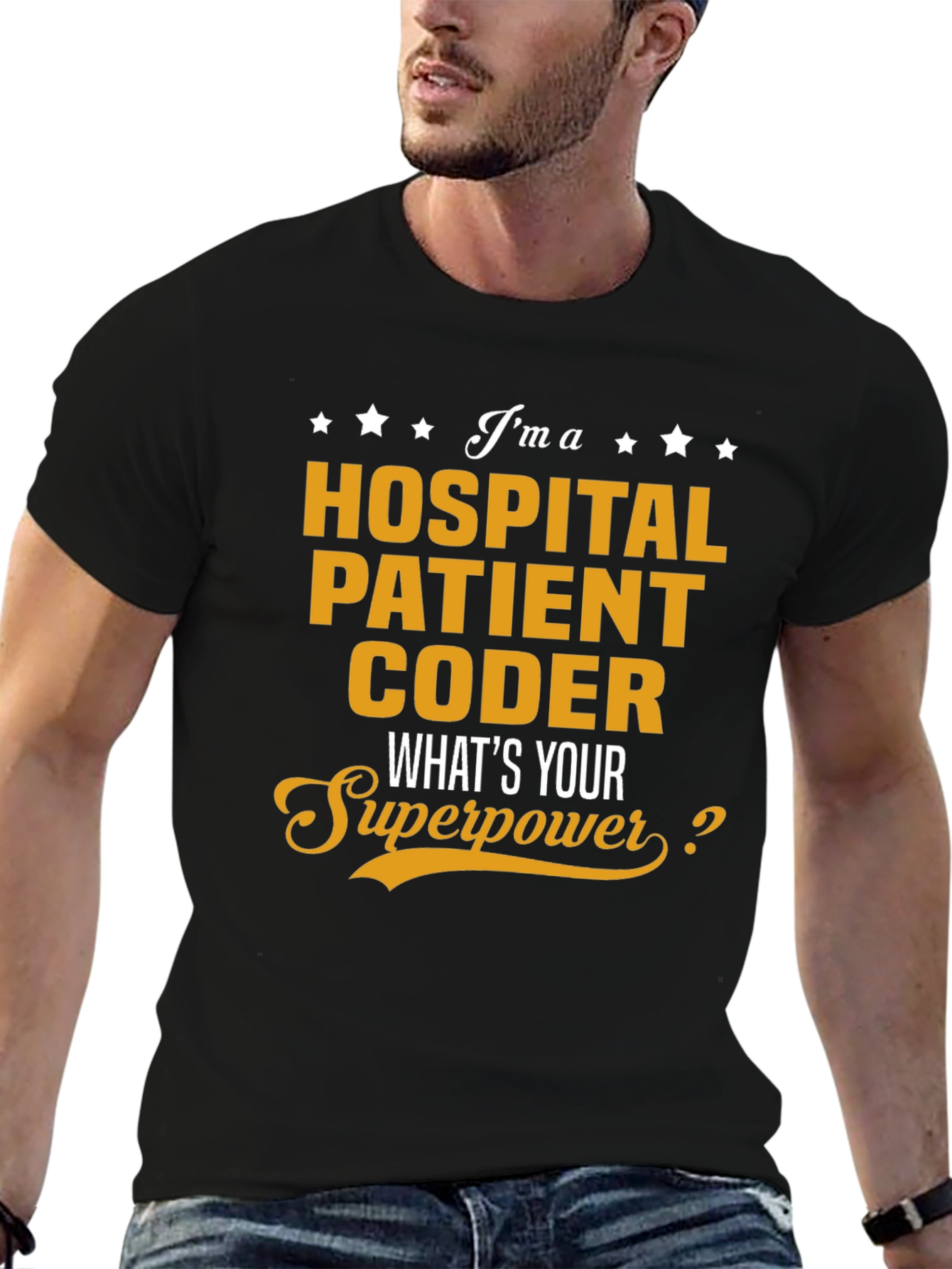Hospital Patient Coder Superpower T-Shirt
