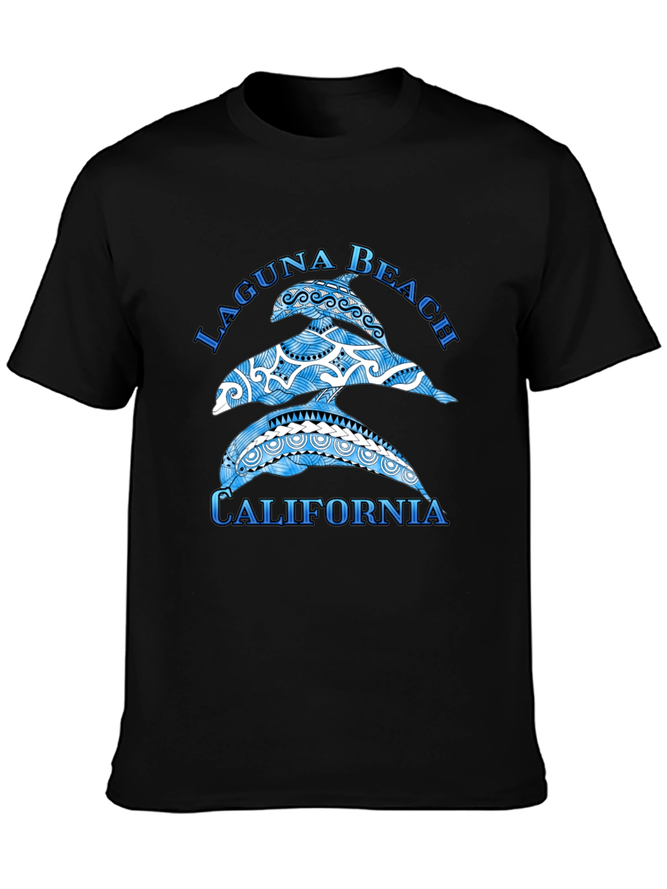Laguna Beach California Dolphin Graphic Tee