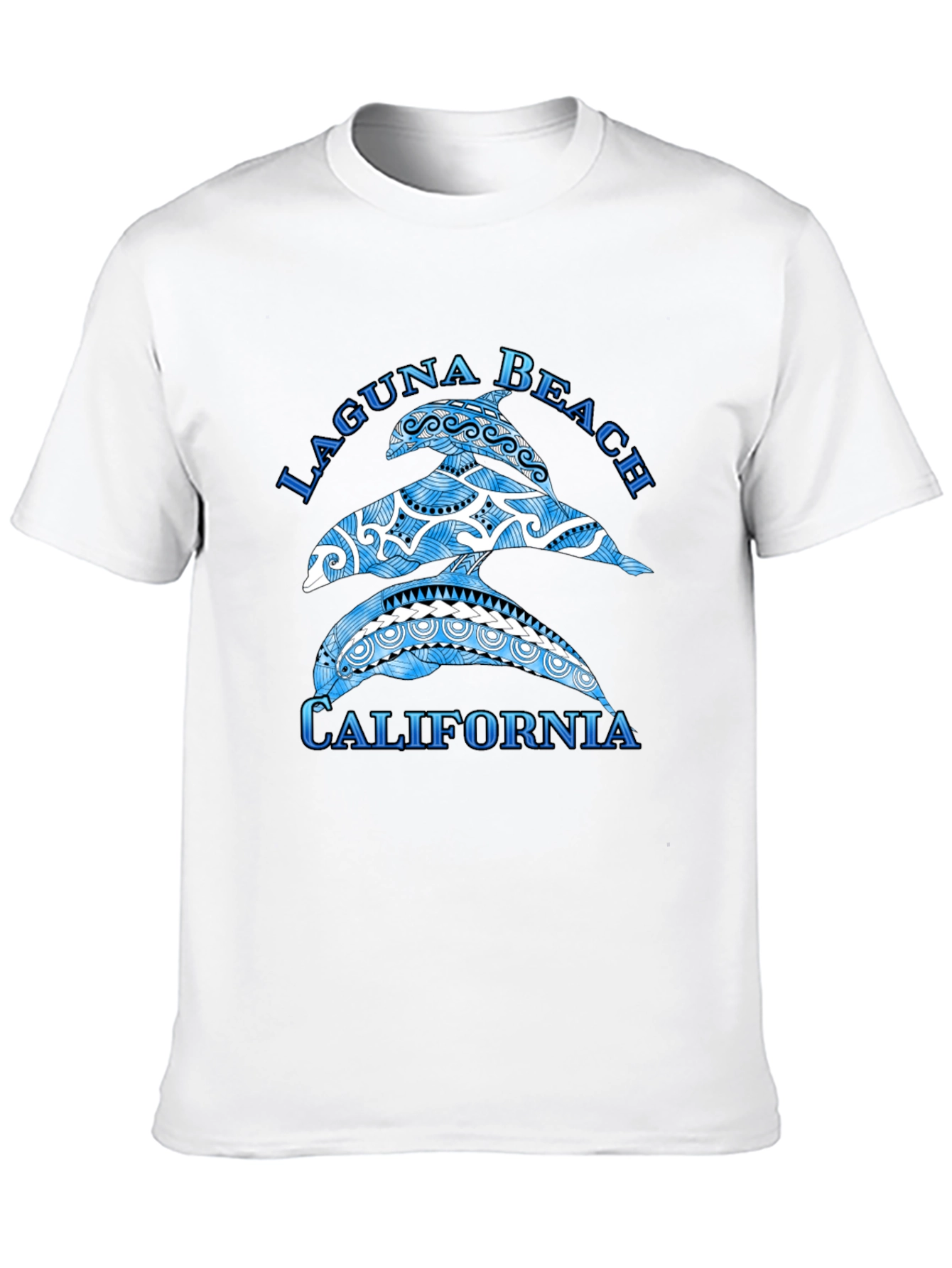 Laguna Beach California Dolphin Graphic Tee