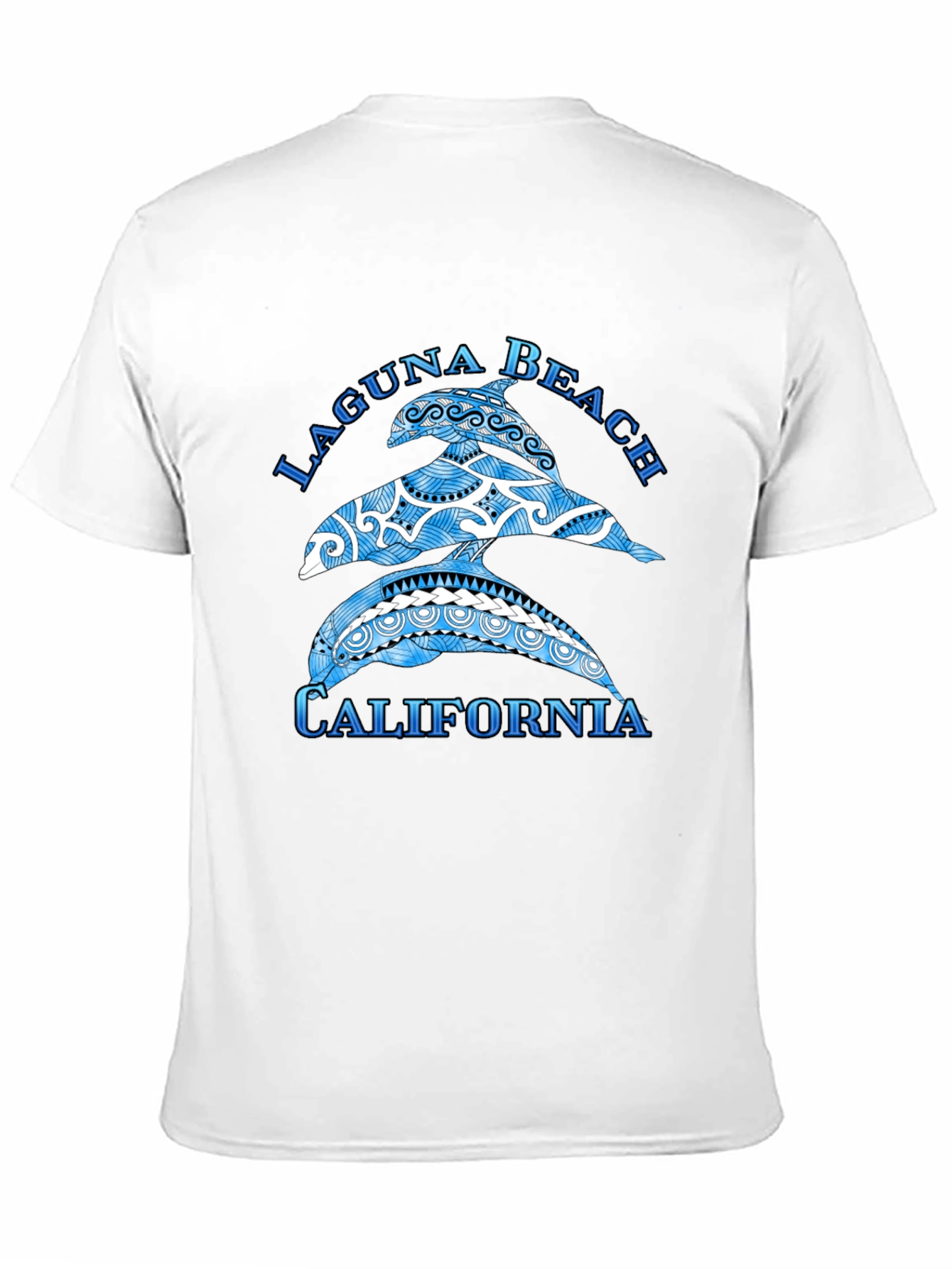 Laguna Beach California Dolphin Graphic Tee