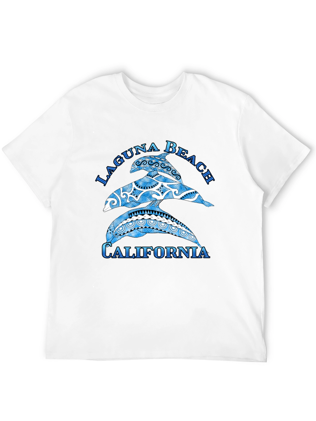 Laguna Beach California Dolphin Graphic Tee